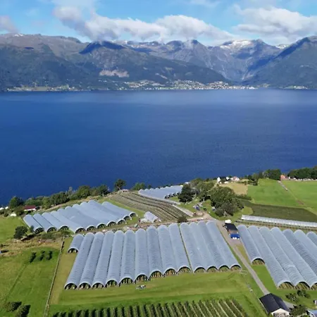 Βίλα Exclusive Log House With Panoramic Fjord Views Vangsnes